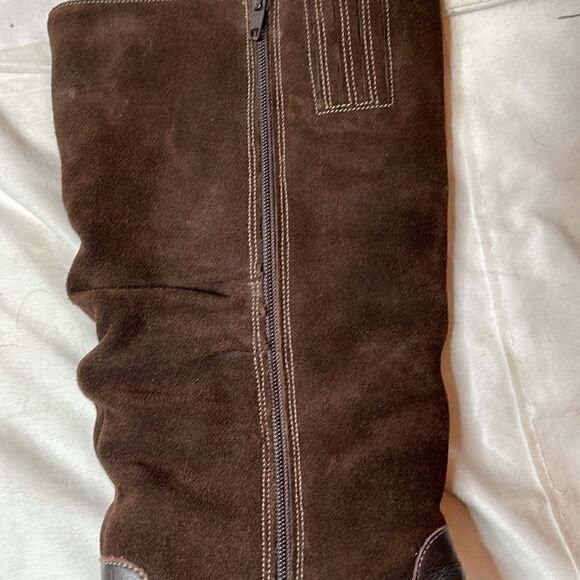 Alpina Fleece Lined Brown Leather/Suede Buckle Boots. Size 7.5. - Picture 2 of 16